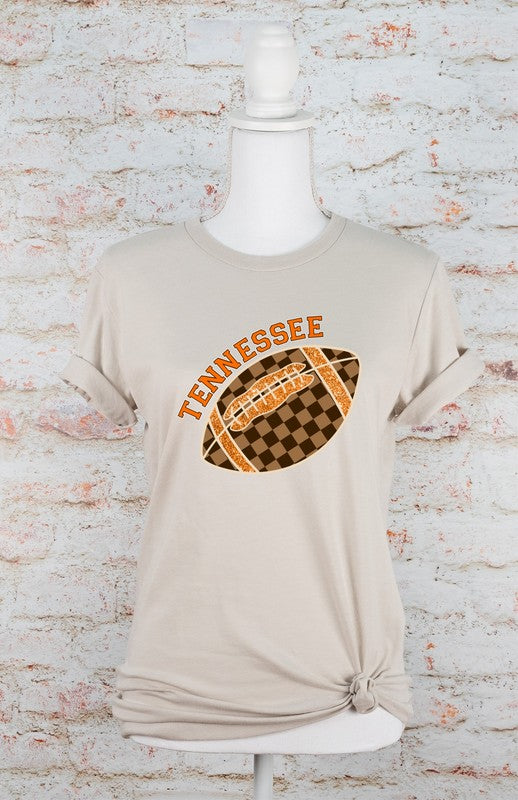 Tennessee Football Holiday Graphic Tee - Beautifeye Boutique
