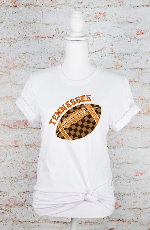 Tennessee Football Holiday Graphic Tee - Beautifeye Boutique