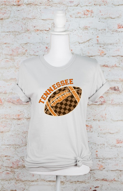 Tennessee Football Holiday Graphic Tee - Beautifeye Boutique