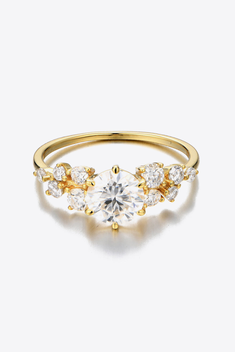 1 Carat Moissanite 925 Sterling Silver Ring - Beautifeye Boutique