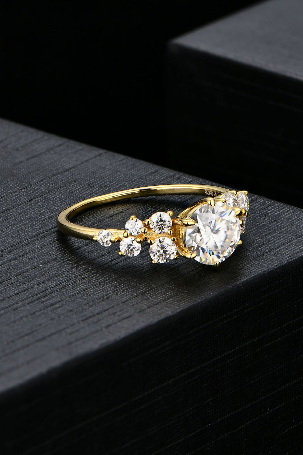 1 Carat Moissanite 925 Sterling Silver Ring - Beautifeye Boutique