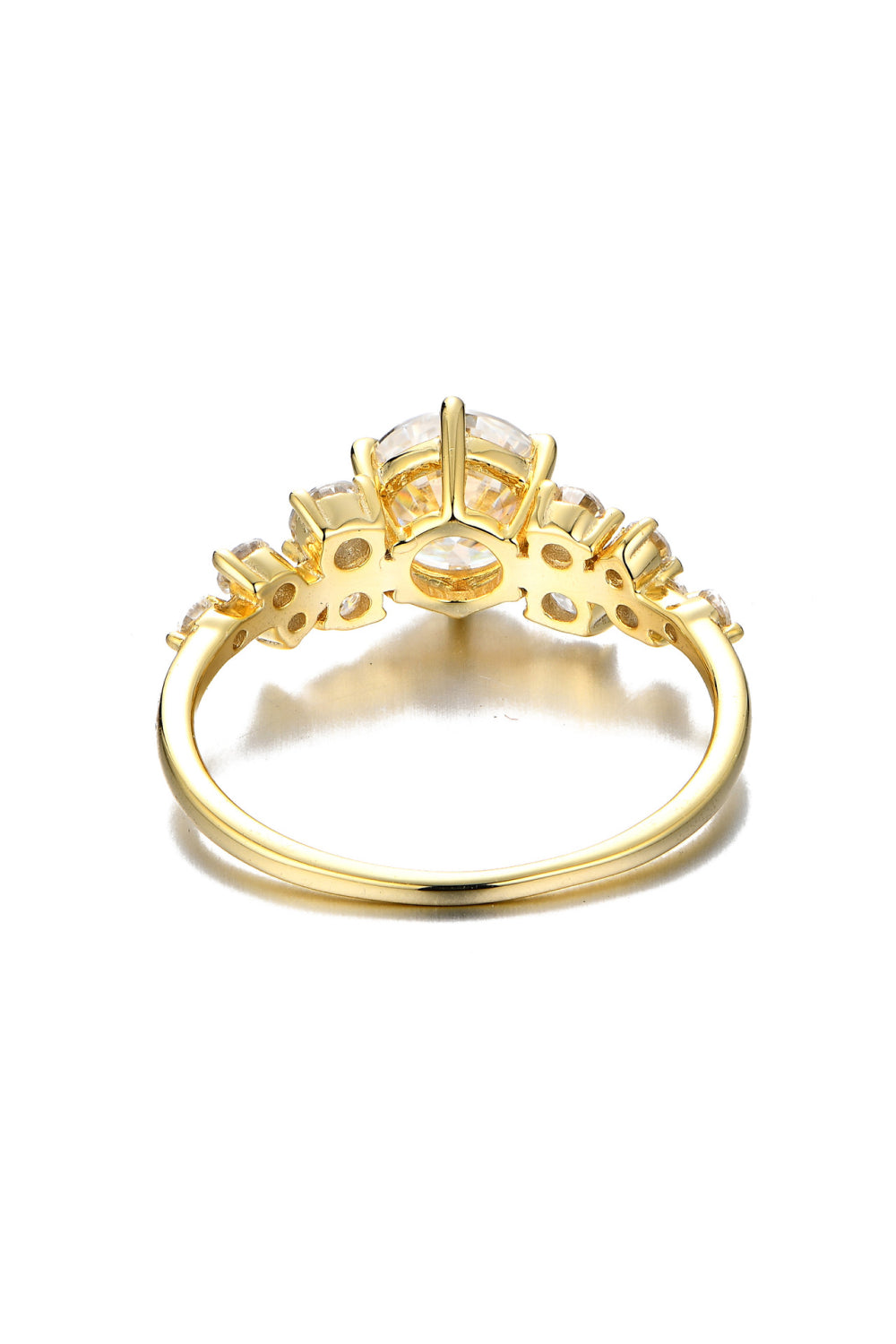 1 Carat Moissanite 925 Sterling Silver Ring - Beautifeye Boutique
