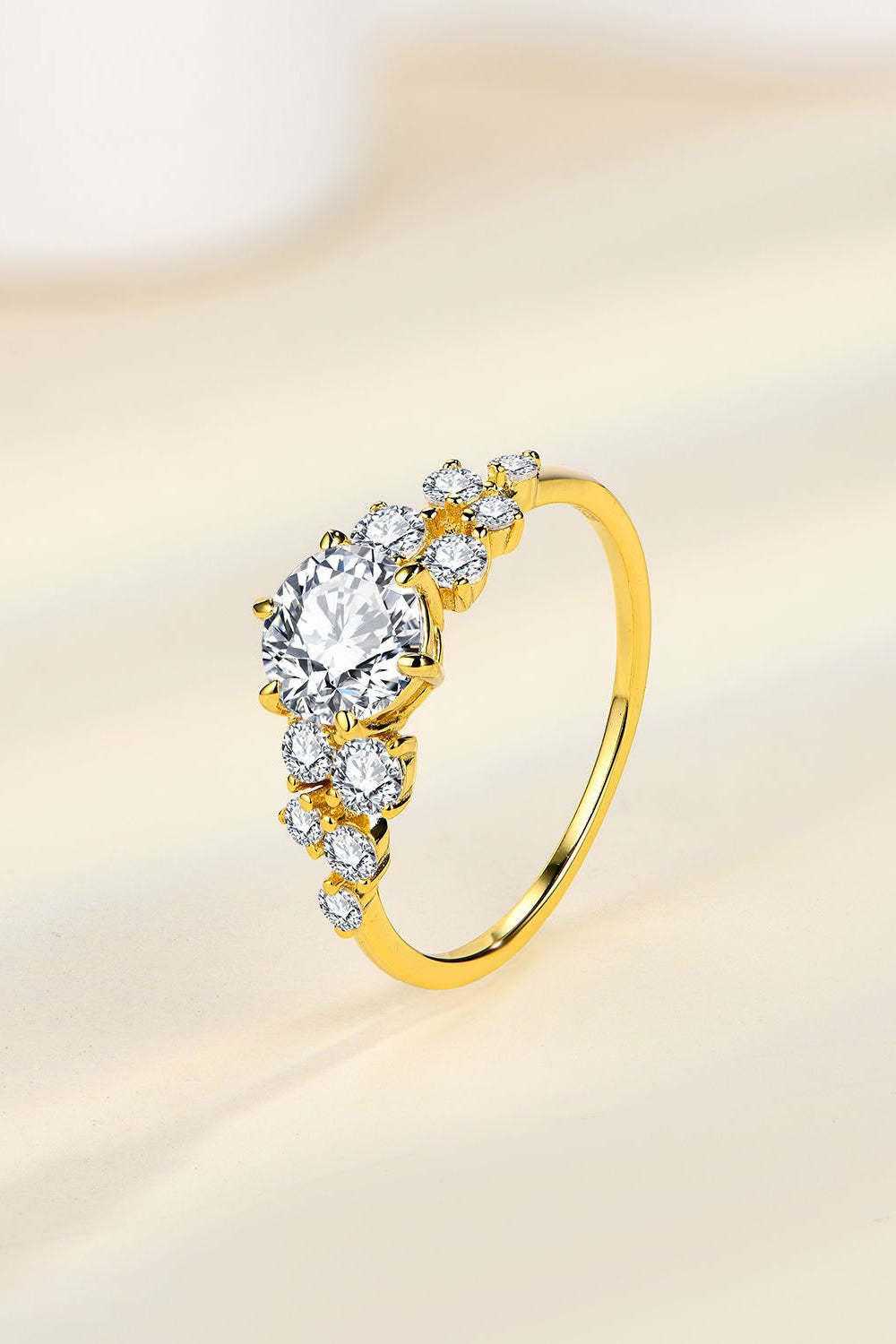 1 Carat Moissanite 925 Sterling Silver Ring - Beautifeye Boutique