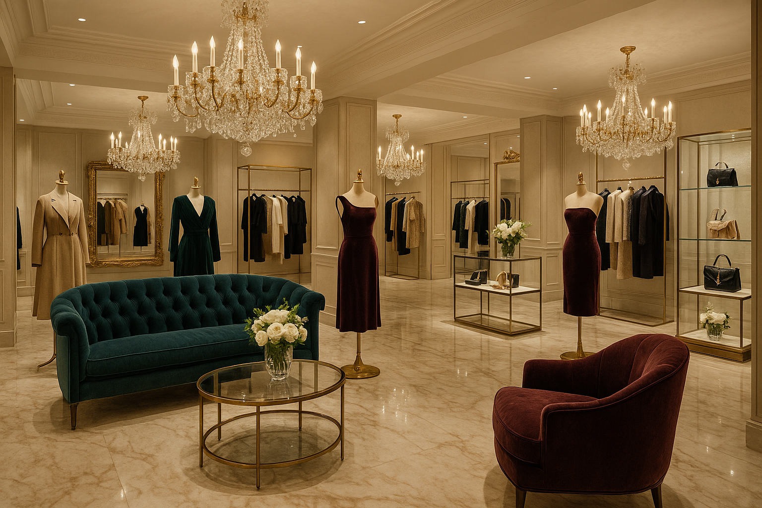 luxurious boutique