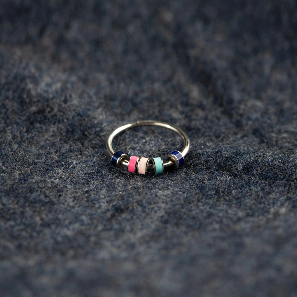 925 Sterling Silver Oil Drip Ring - Beautifeye Boutique