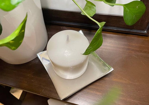 Multi-Purpose Wavy-Square Candle Holder - Beautifeye Boutique
