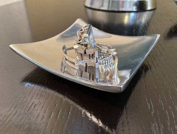 Multi-Purpose Wavy-Square Candle Holder - Beautifeye Boutique