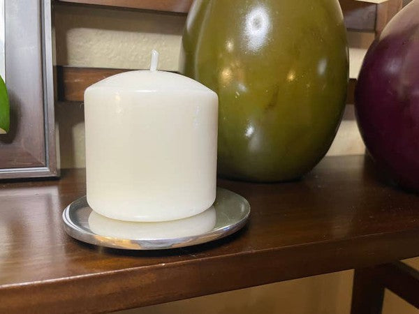 Multi-Purpose Round Candle Holder / Coaster - Beautifeye Boutique
