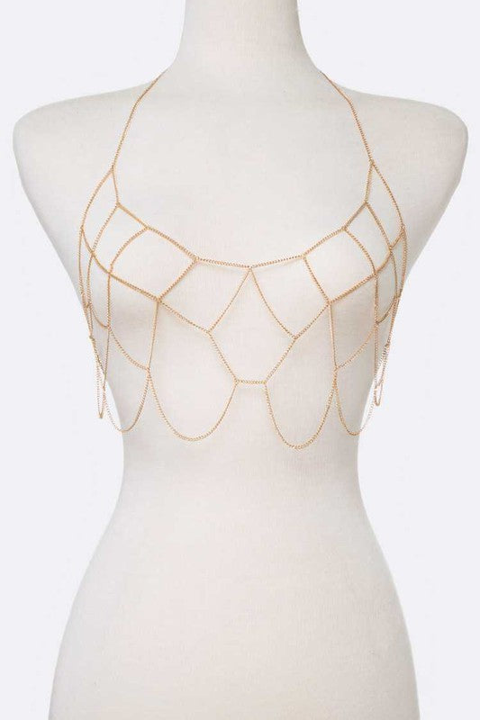 Open Net Iconic Body Chain - Beautifeye Boutique