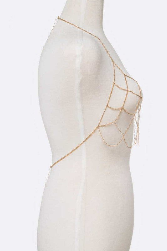 Open Net Iconic Body Chain - Beautifeye Boutique