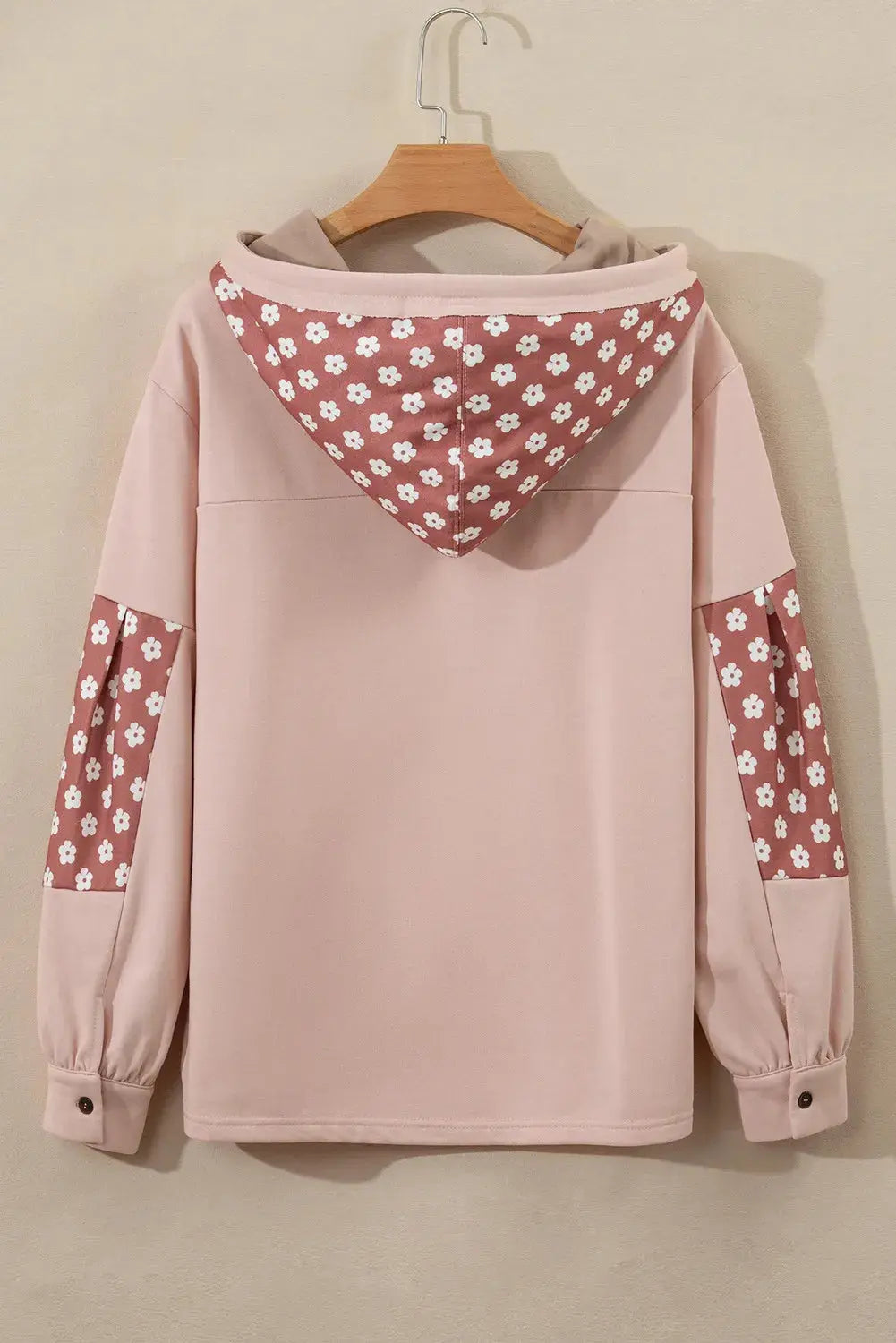 Drawstring Star Long Sleeve Hoodie - Beautifeye Boutique