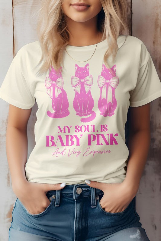 Vintage Coquette Cat Graphic Tee - Beautifeye Boutique