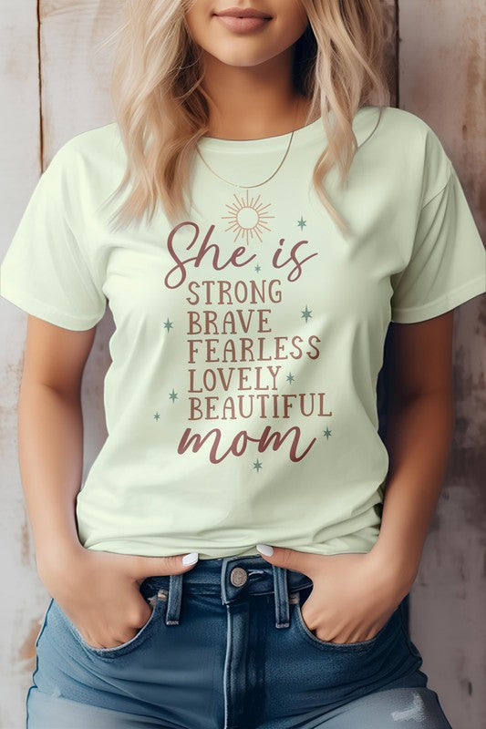 She is Mom Graphic Tee - Beautifeye Boutique