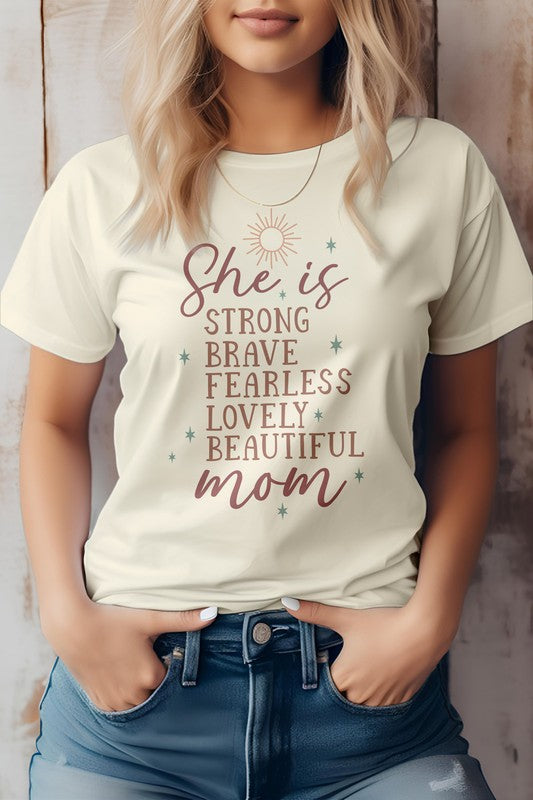 She is Mom Graphic Tee - Beautifeye Boutique