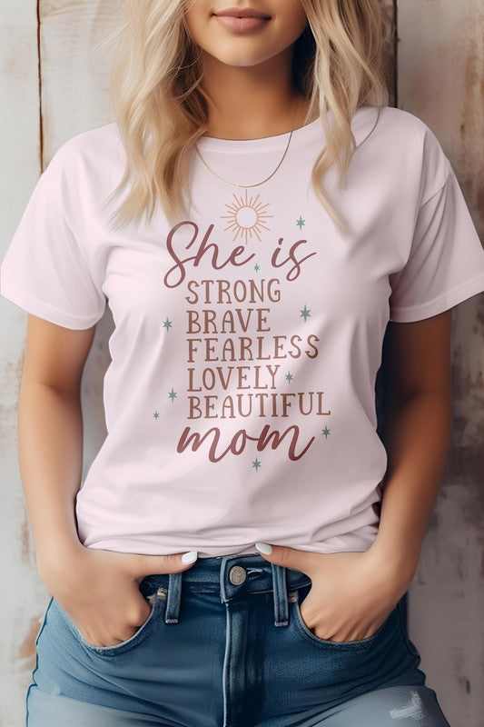She is Mom Graphic Tee - Beautifeye Boutique