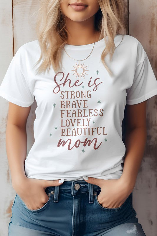 She is Mom Graphic Tee - Beautifeye Boutique