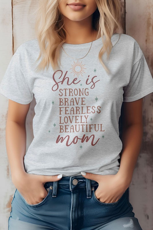 She is Mom Graphic Tee - Beautifeye Boutique