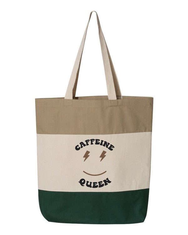 Caffeine Queen Tote Bag - Beautifeye Boutique