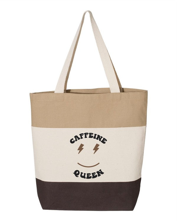 Caffeine Queen Tote Bag - Beautifeye Boutique