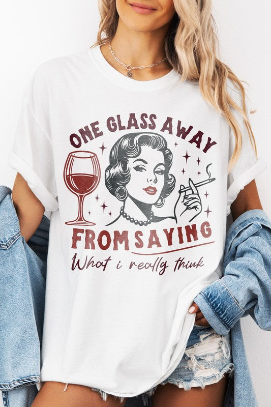 Trend Retro Housewife Humor Garment Dye Tee - Beautifeye Boutique