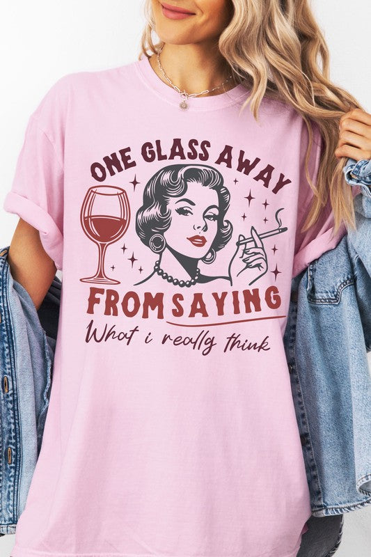Trend Retro Housewife Humor Garment Dye Tee - Beautifeye Boutique
