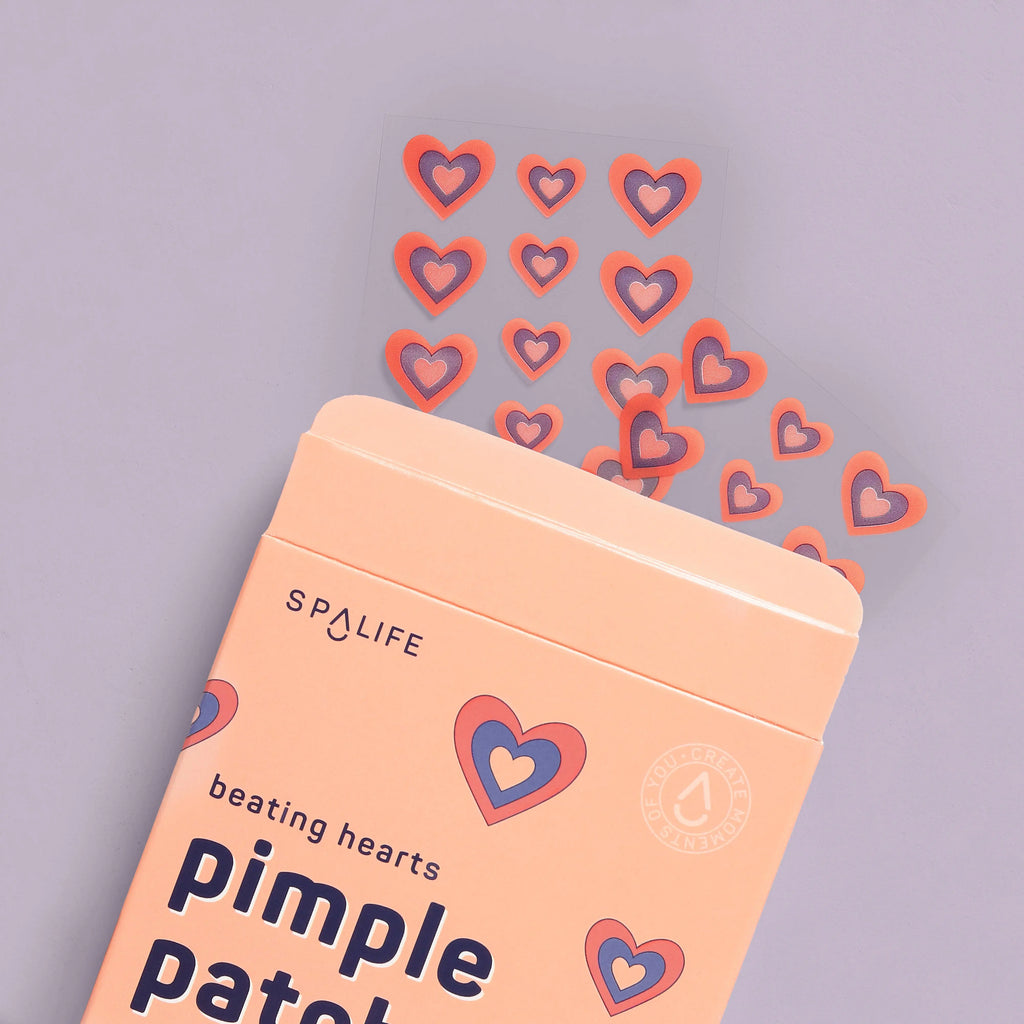 Beating Hearts Hydrocolloid Pimple Patches - 32 Ct - Beautifeye Boutique