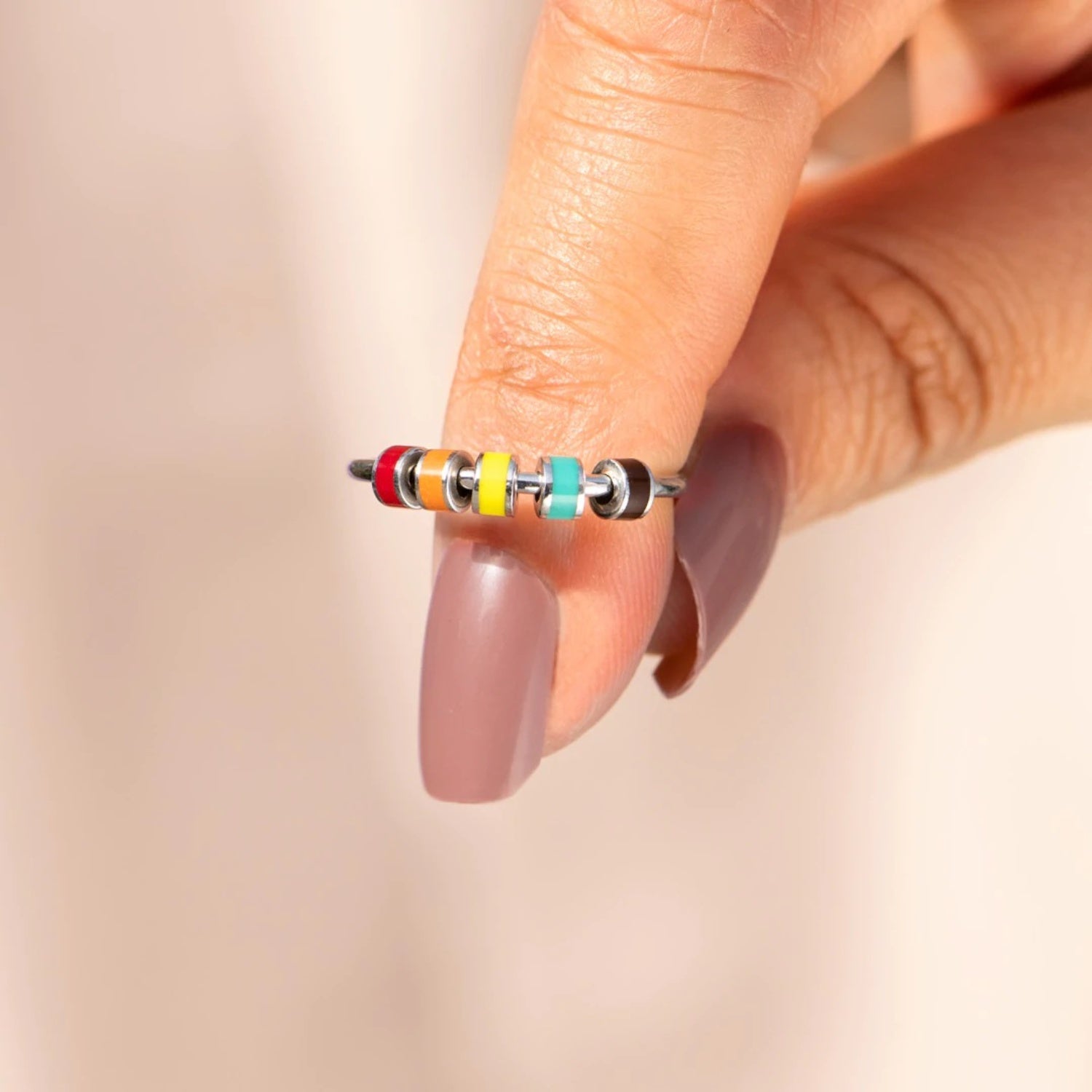 925 Sterling Silver Oil Drip Ring - Beautifeye Boutique