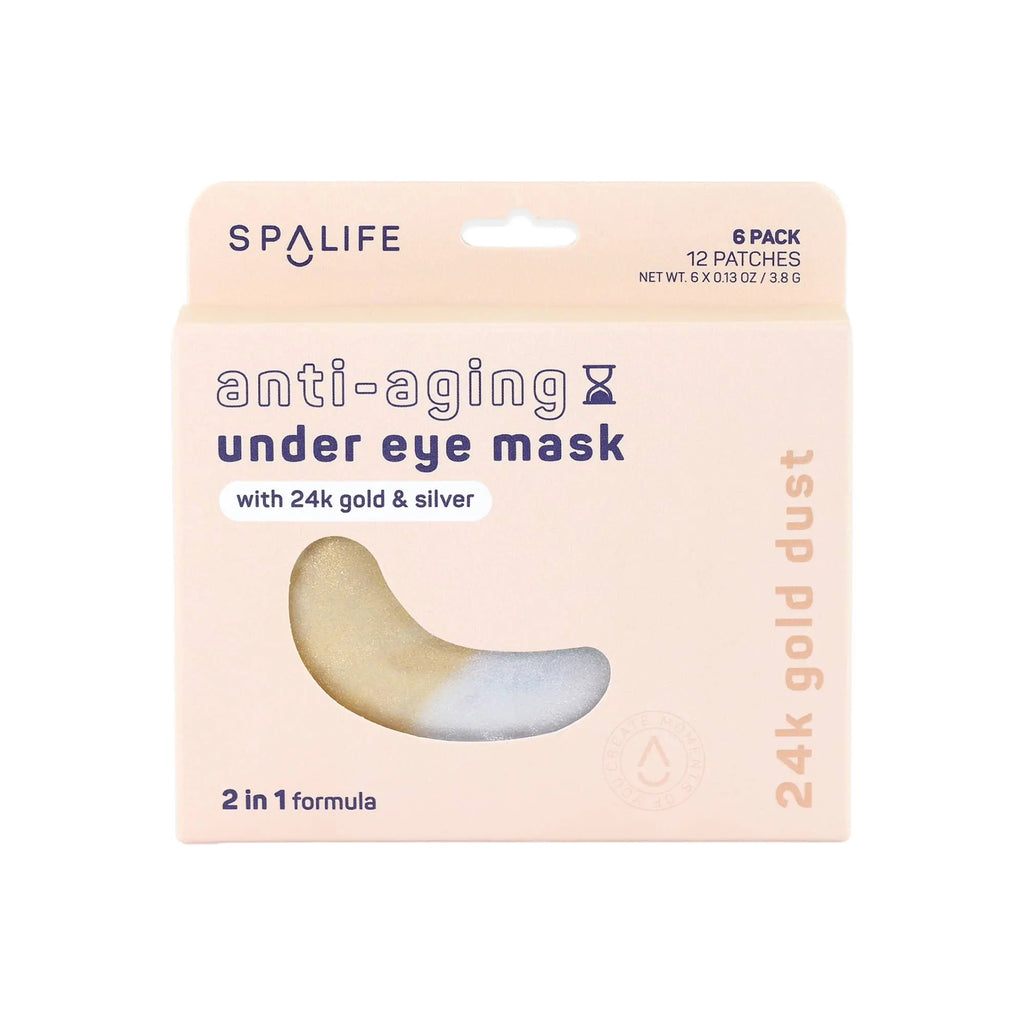 Anti-Aging Under Eye Masks  (2 in 1 Formula) - 6 Pairs - Beautifeye Boutique