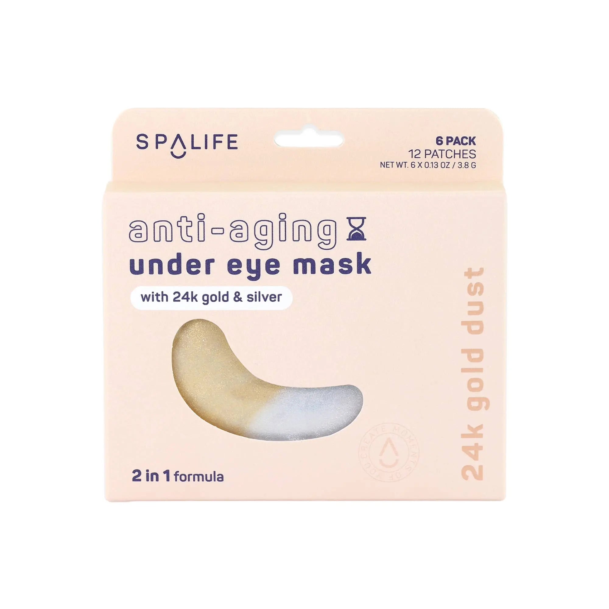 Anti-Aging Under Eye Masks  (2 in 1 Formula) - 6 Pairs - Beautifeye Boutique