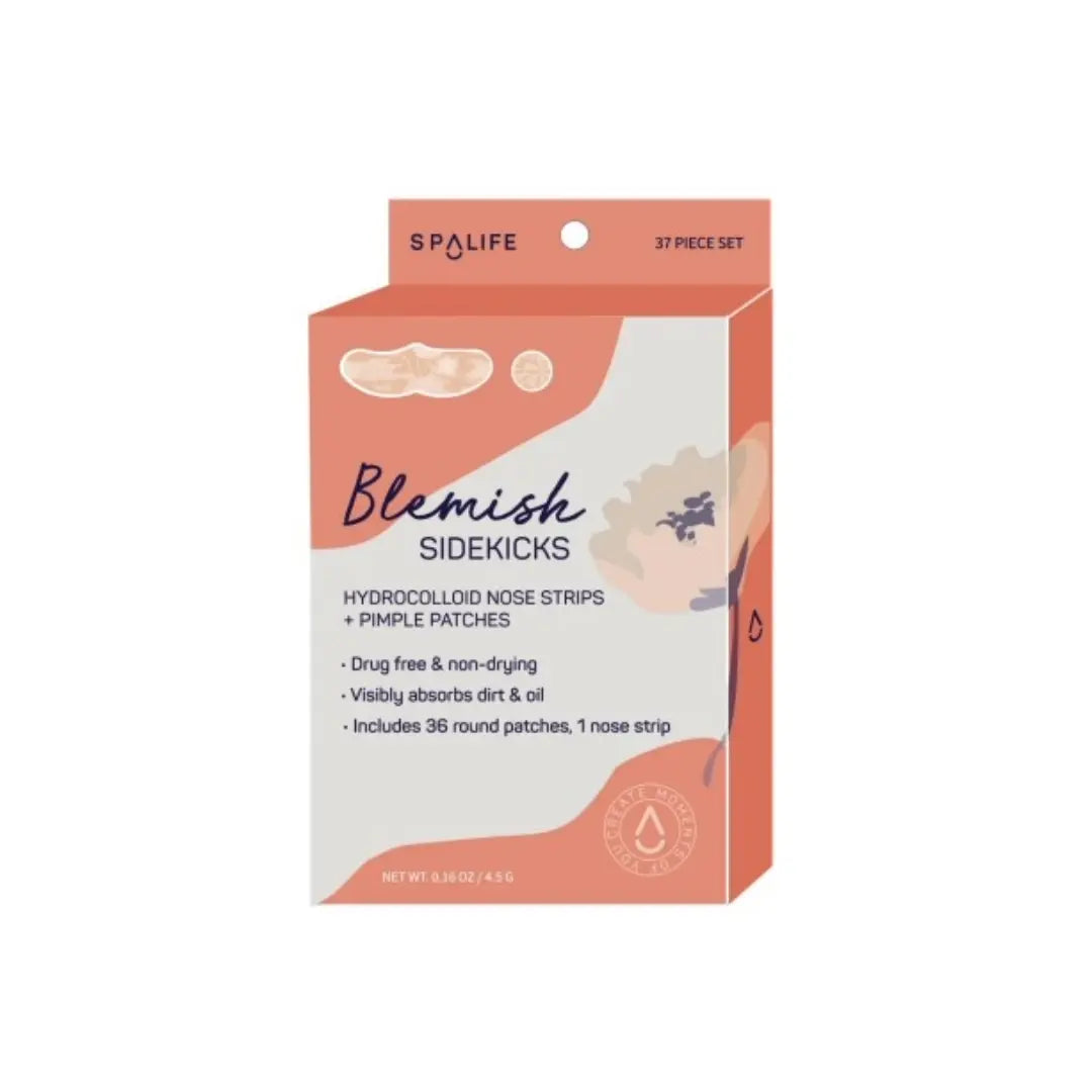 Blemish Sidekicks Hydrocolloid Nose Strips + Pimple Patches - Beautifeye Boutique