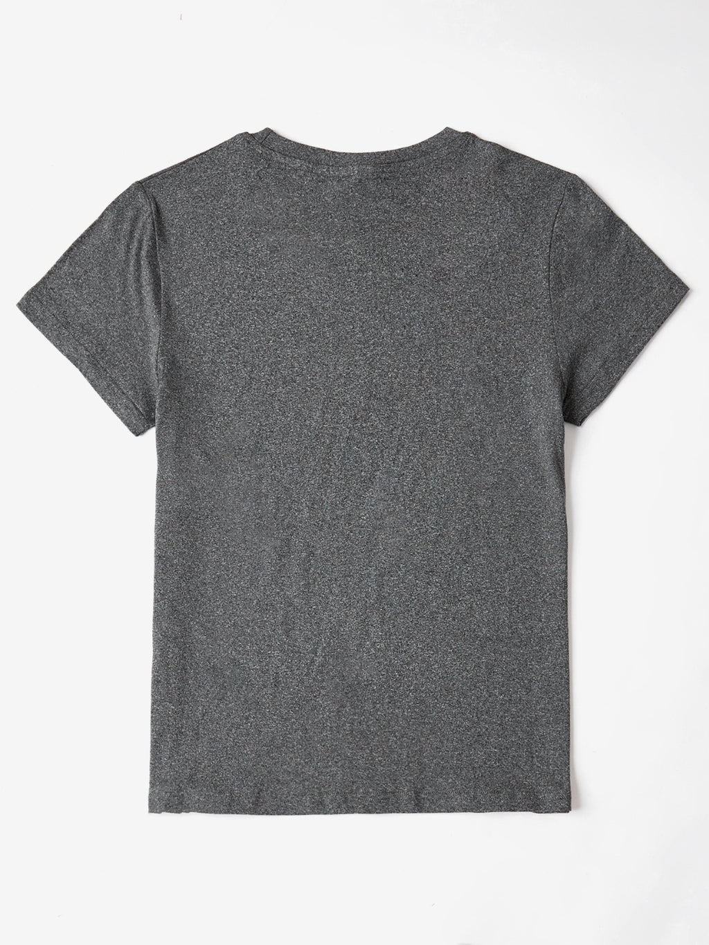 Letter Graphic Round Neck Short Sleeve T-Shirt - Beautifeye Boutique