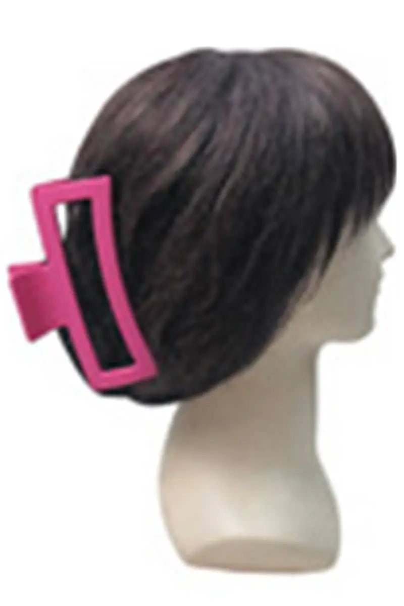 Extra Wide Block Matte Pastel Tone Y2K Fashion Hair Claw - Beautifeye Boutique