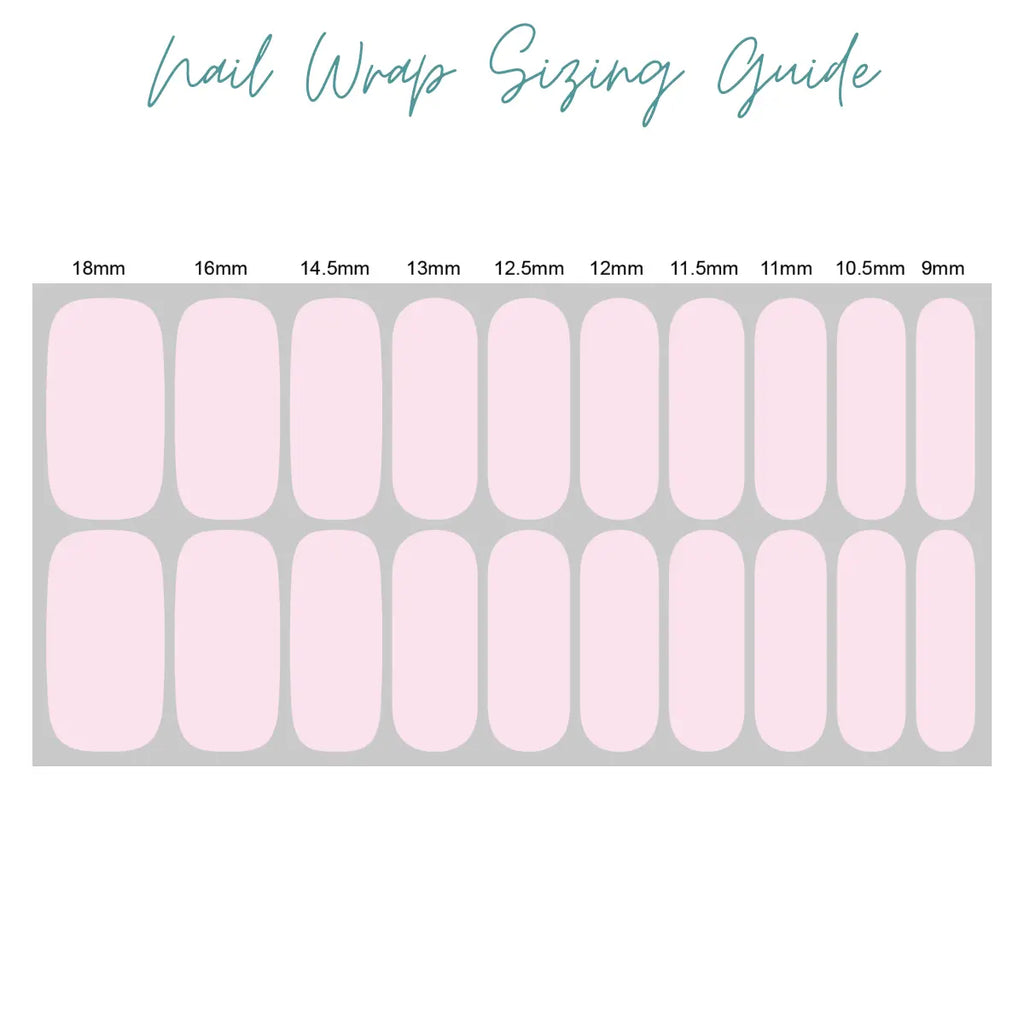 Blush Brush | Neutral Brush Stroke Gold Glitter Nail Wrap - Beautifeye Boutique