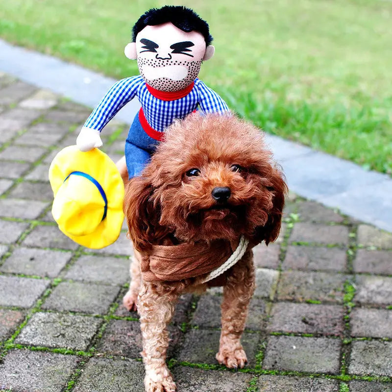 Halloween Pet Costume Pet Dog Funny Clothes Adjustable Dog Cosplay Costume Scary Costume Party Gatherings - Beautifeye Boutique