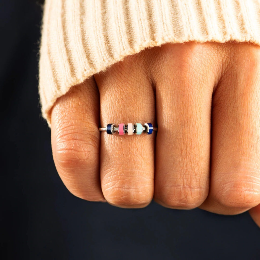 925 Sterling Silver Oil Drip Ring - Beautifeye Boutique