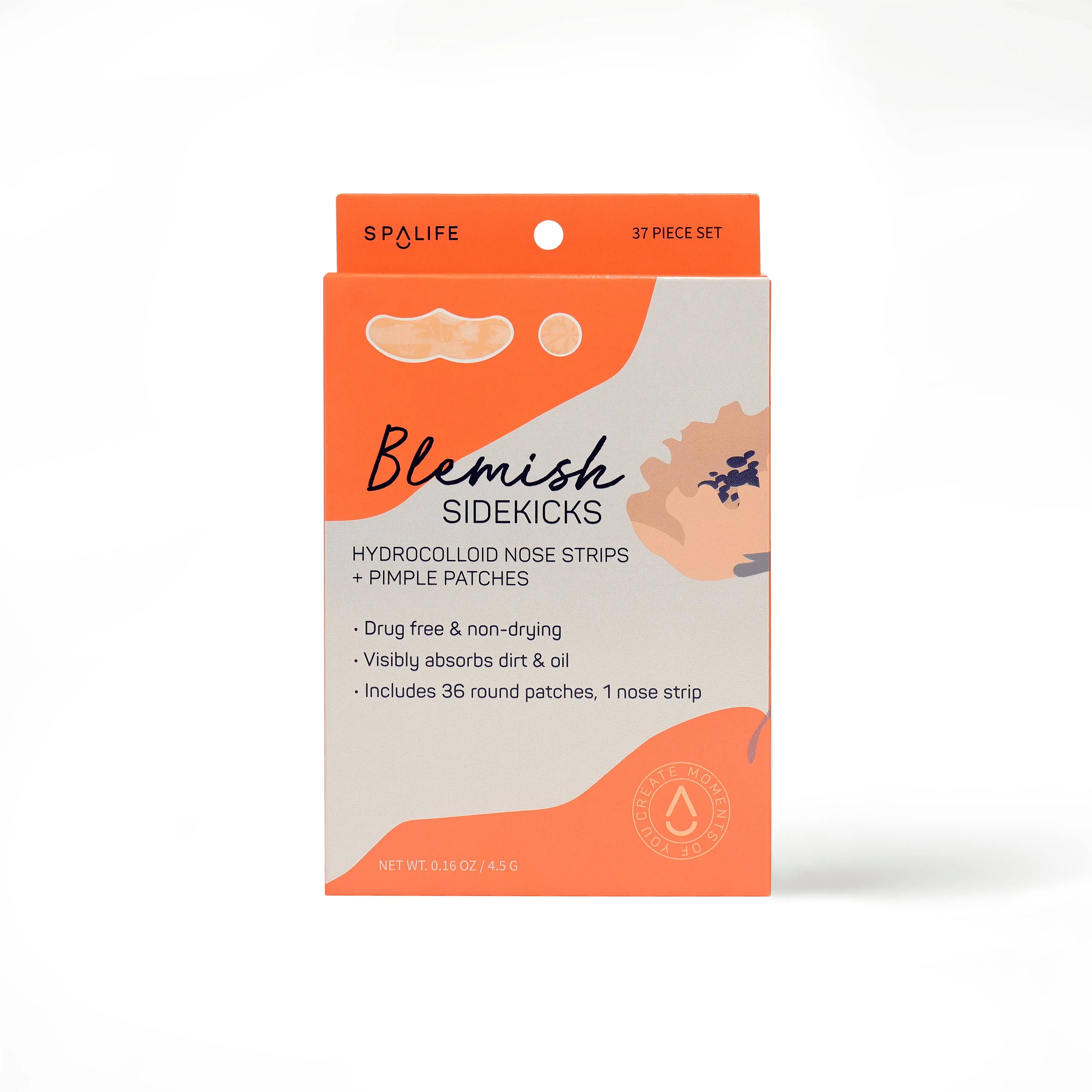 Blemish Sidekicks Hydrocolloid Nose Strips + Pimple Patches - Beautifeye Boutique