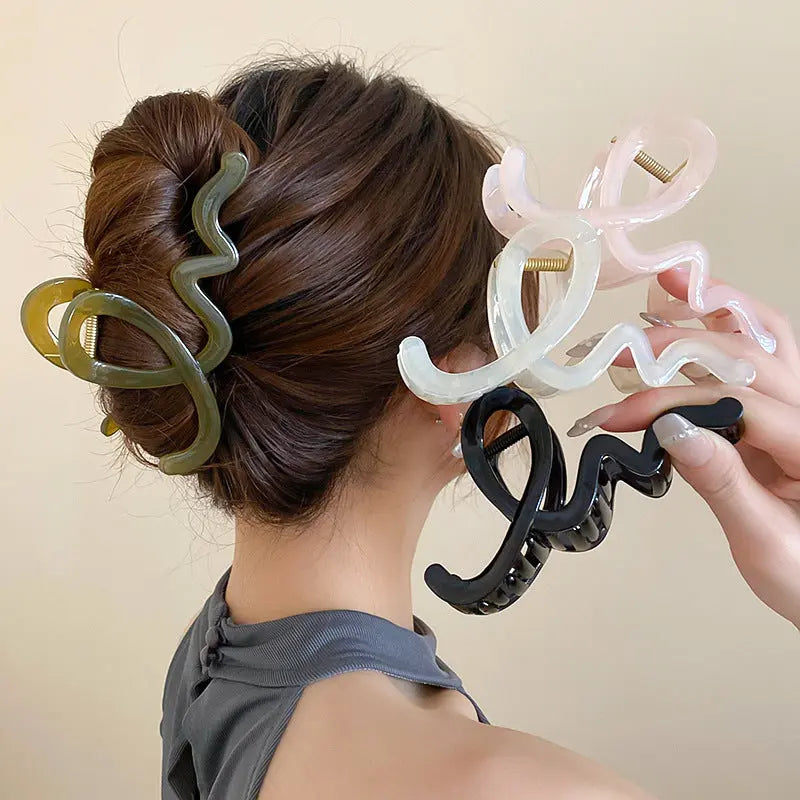 Acrylic Hair Claw Clip - Beautifeye Boutique