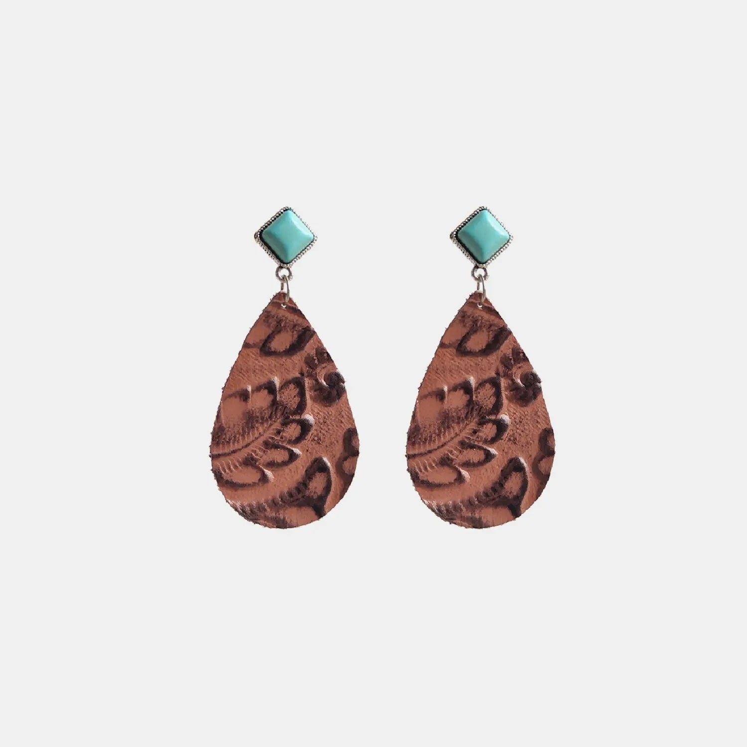 Turquoise Teardrop Earrings - Beautifeye Boutique