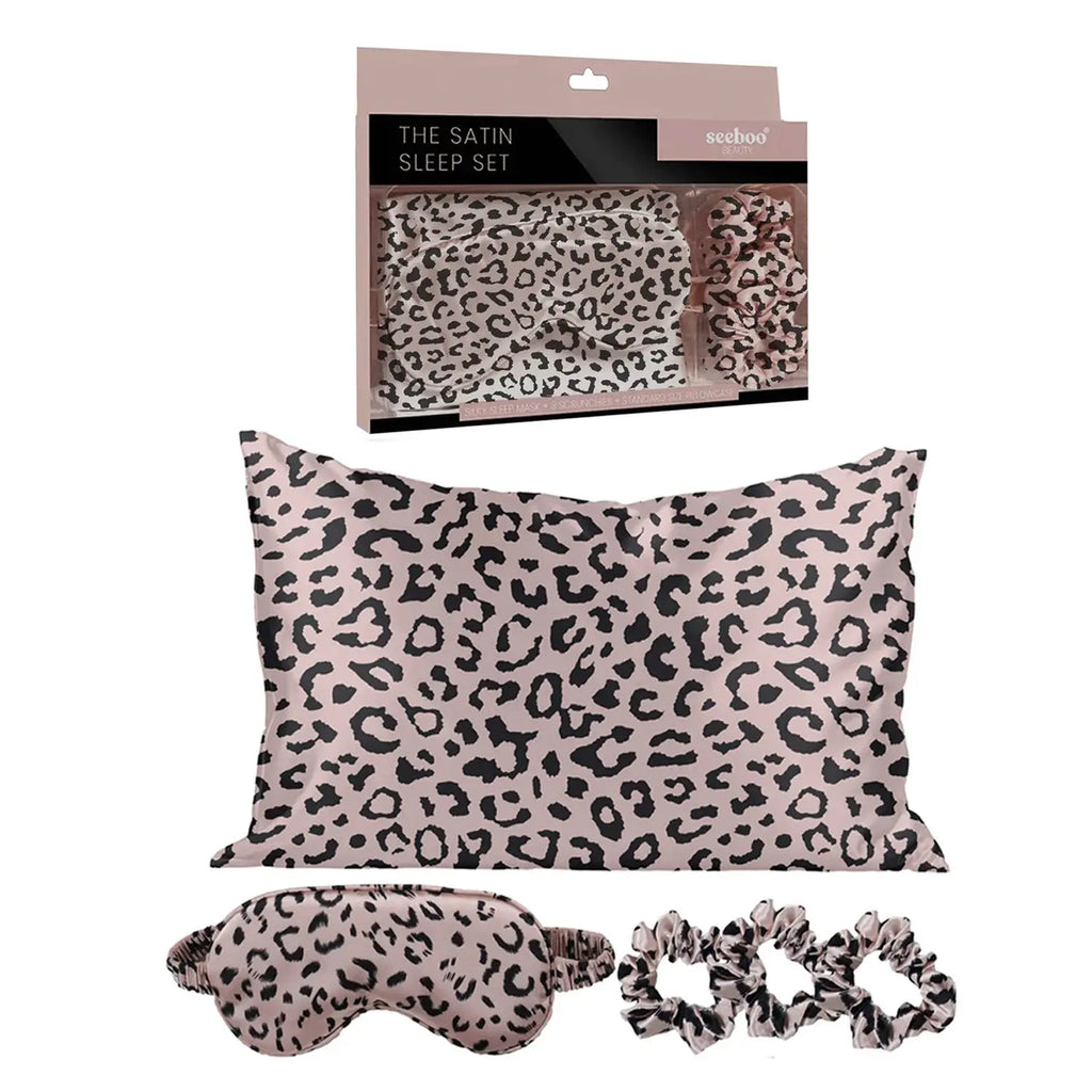De-Stressing Satin Sleep Set - Beautifeye Boutique