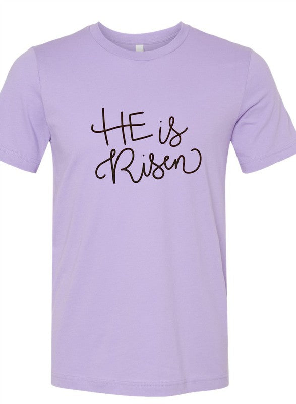He is Risen Crewneck Tee - Beautifeye Boutique