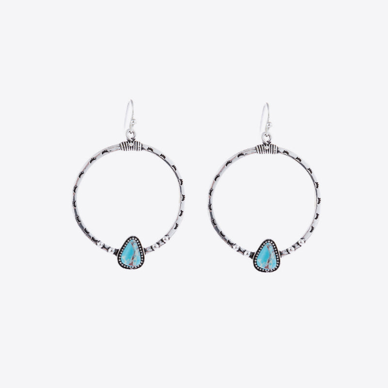 Turquoise Drop Earrings - Beautifeye Boutique