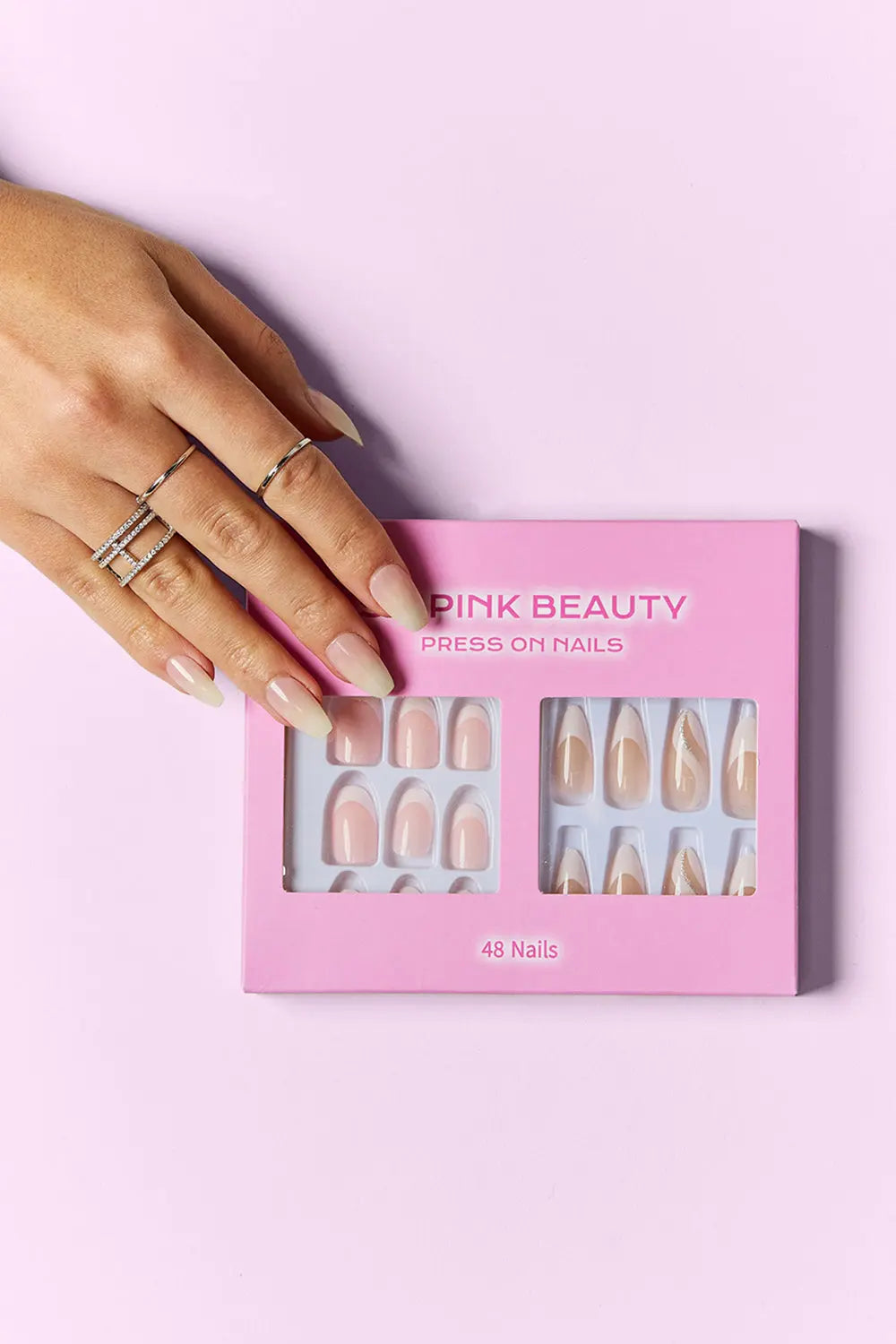 SO PINK BEAUTY Press On Nails 2 Packs - Beautifeye Boutique