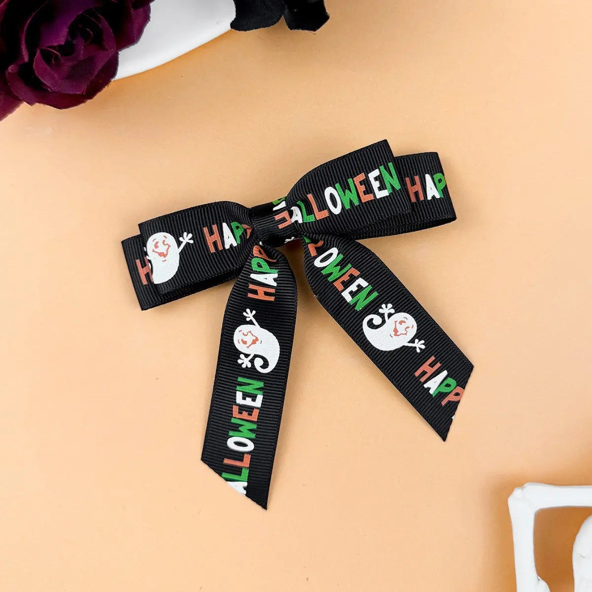 2-Piece Polyester Bow Hair Clip Beautifeye Boutique