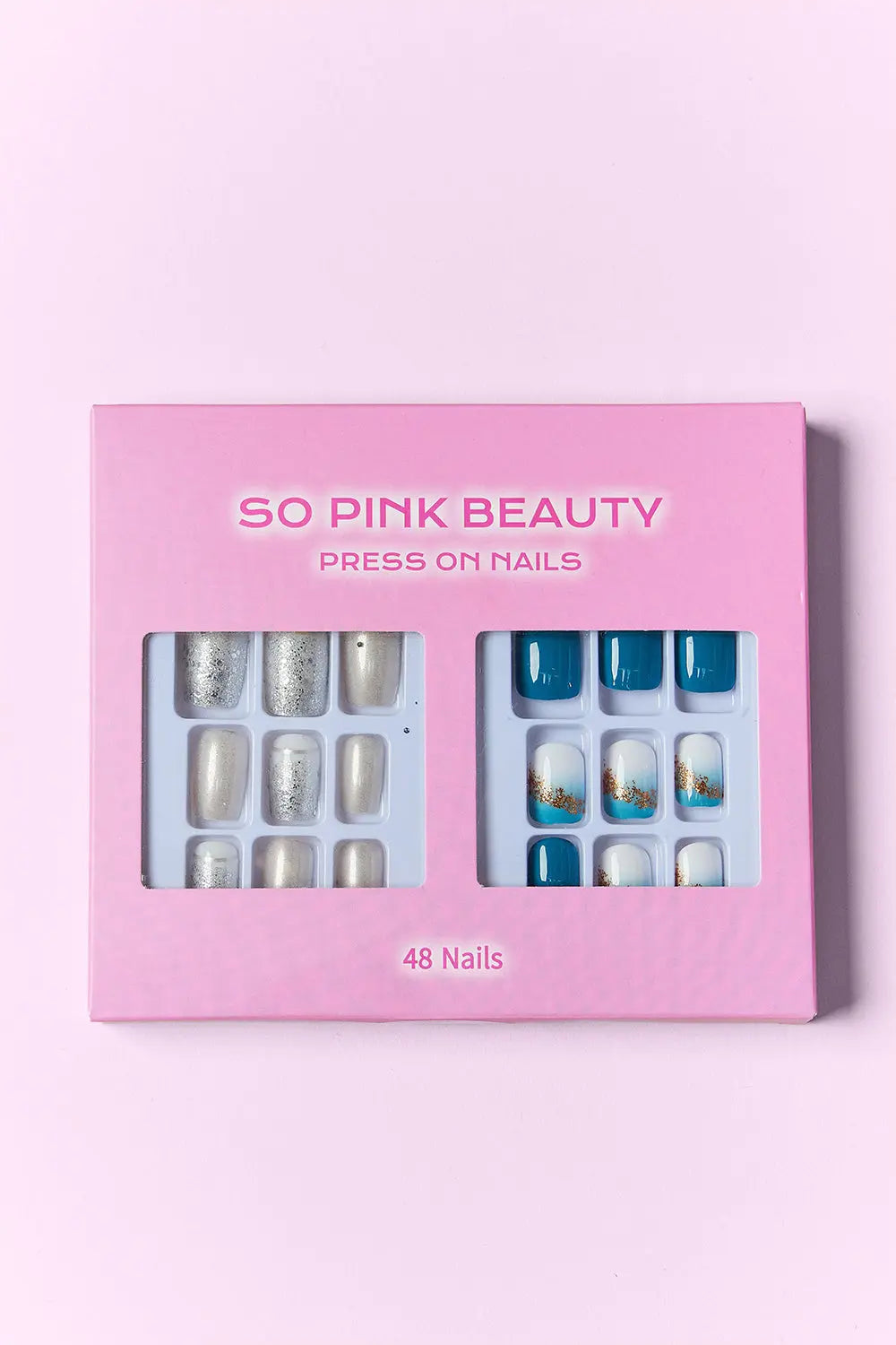 SO PINK BEAUTY Press On Nails 2 Packs - Beautifeye Boutique