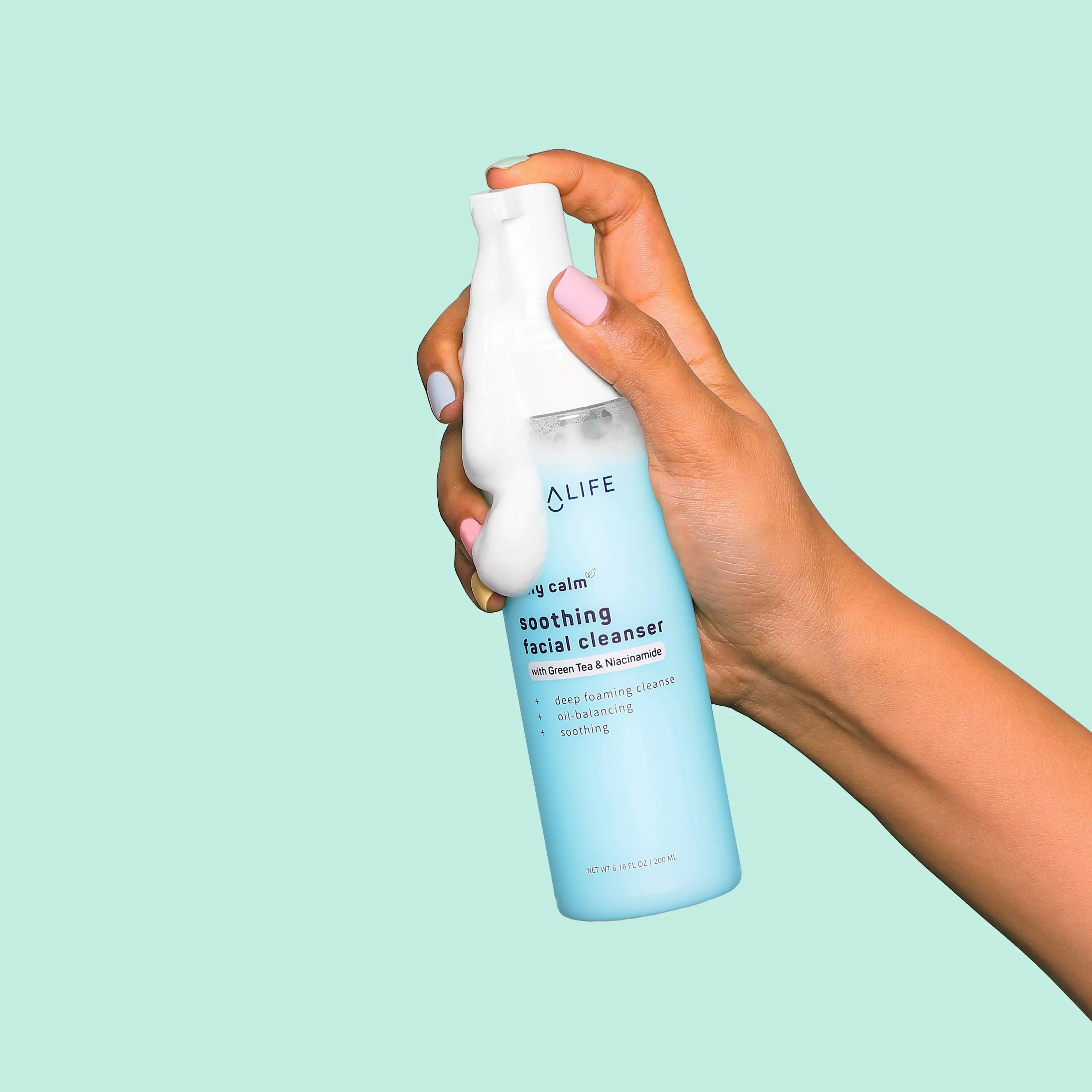 Daily Calm Soothing Foaming Facial Cleanser 6.76 fl oz - Beautifeye Boutique