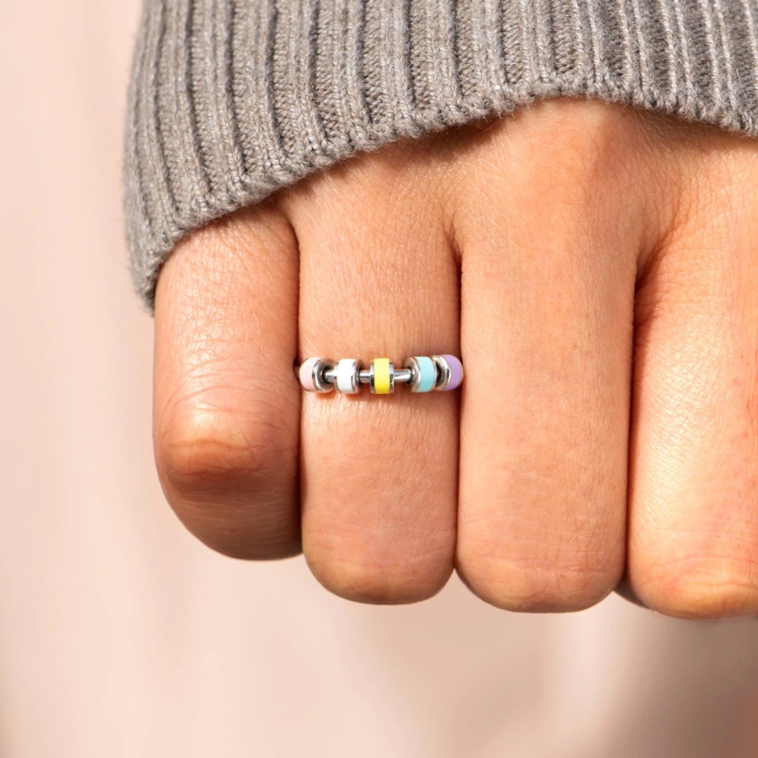 925 Sterling Silver Oil Drip Ring - Beautifeye Boutique
